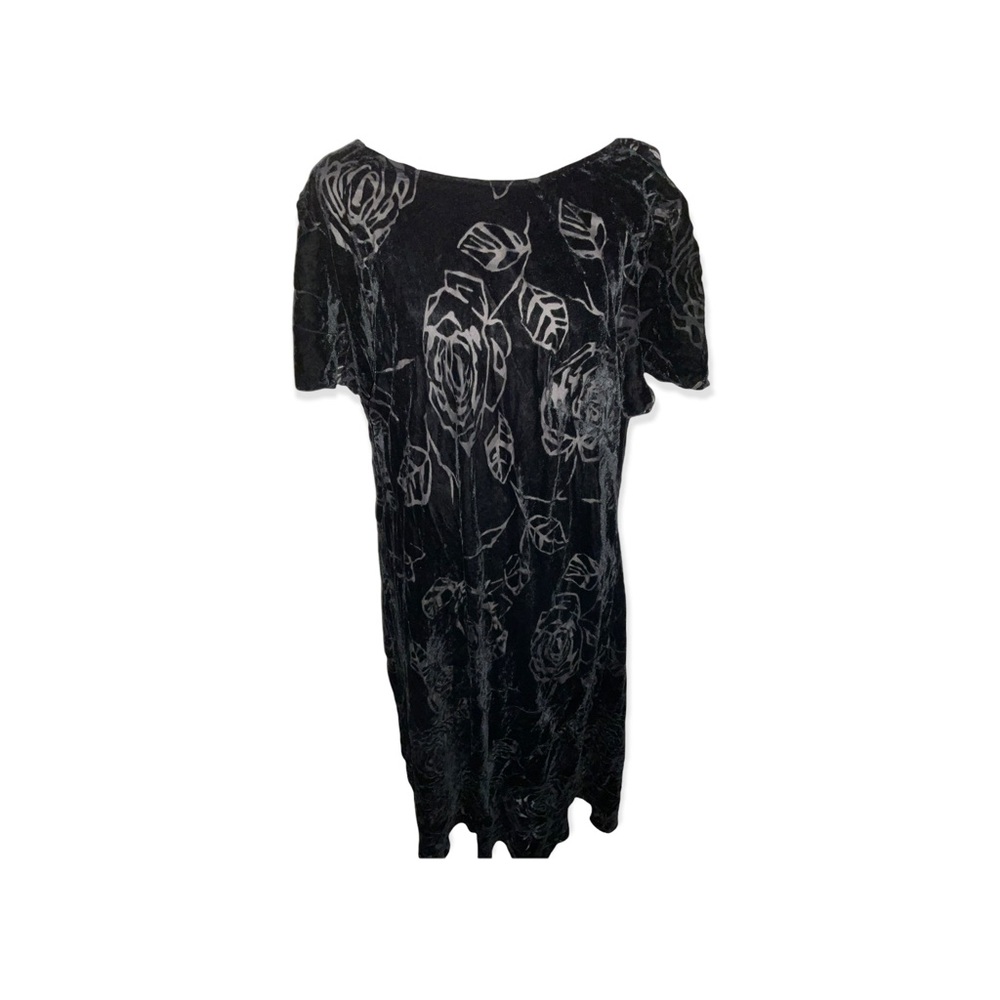 Black Floral allusion dress